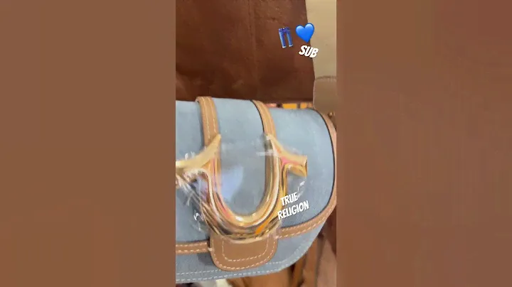 TRUE RELIGION HANDBAG AT TJ MAXX BACKSTAGE #truereligion #tjmaxx #crossbody
