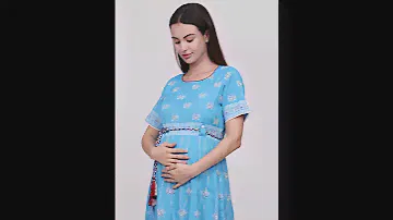 Elegant Ethnic Anarkali For Nursing Women