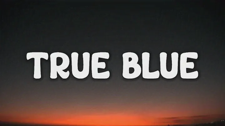 Billie Eilish - True Blue (Lyrics)