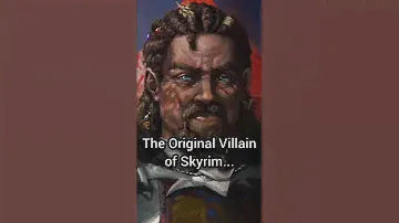 The Original Villain of Skyrim... #skyrim #tes #lore #oblivion #bethesda #theelderscrolls