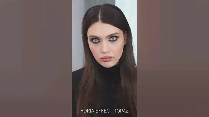 ADRIA Effect Topaz (Топаз) на темных глазах