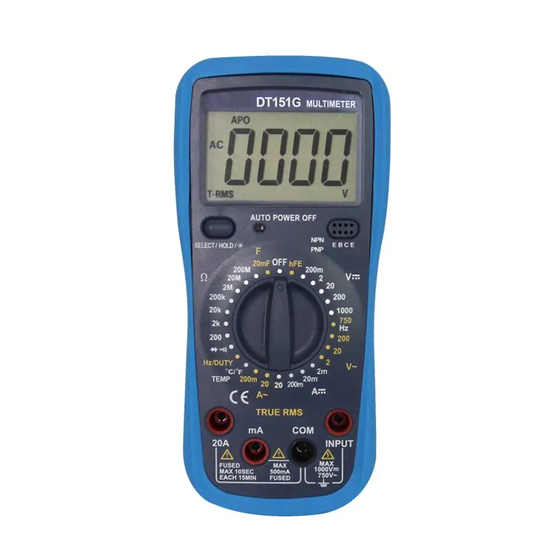 Цифровой True RMS мультиметр DT151G