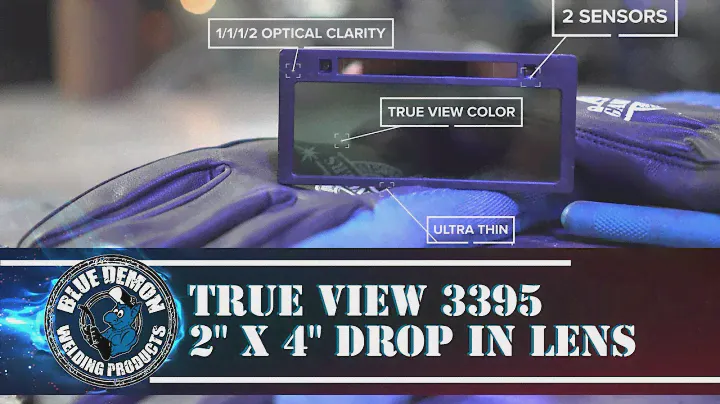True View 3395 2" x 4" drop in lens - fixed shade