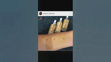 L'OREAL PARIS | True Match Nude Hyaluronic Tinted Serum - Caramel Swatches is now Autumn Swatches