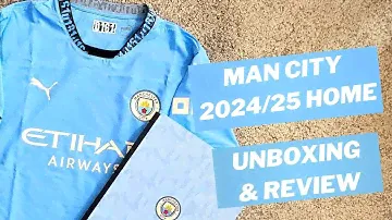 Man City 2024/25 authentic Home shirt (ULTRAWEAVE) Unboxing & Review