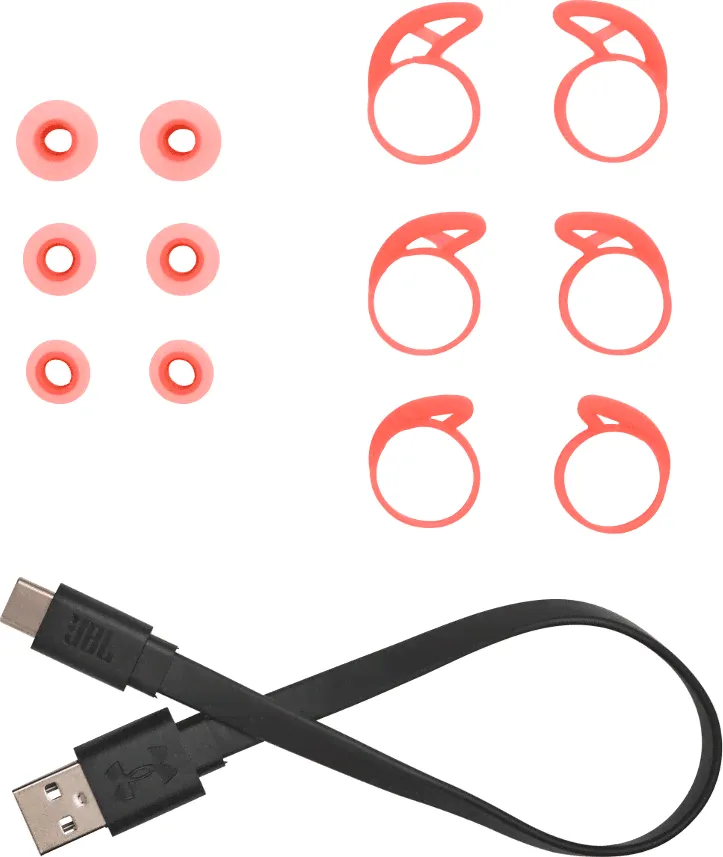 UA True Wireless Streak, Red-0