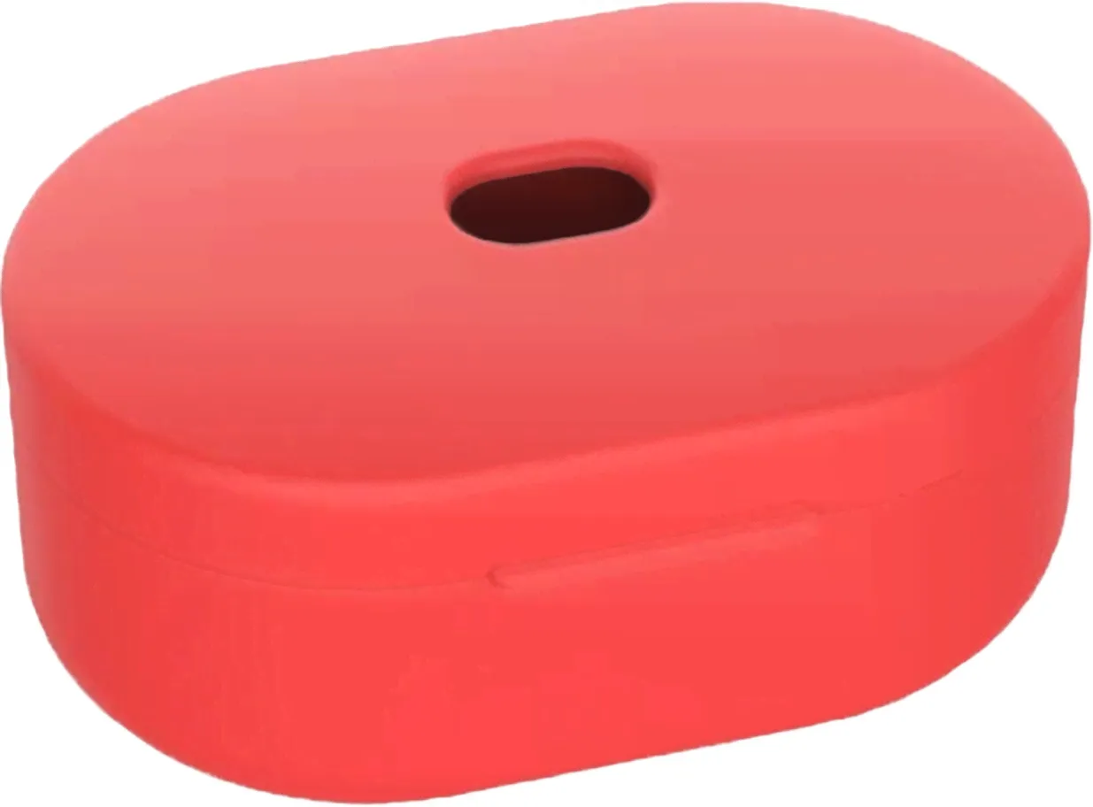 Чехол для Xiaomi Redmi AirDots (Mi True Wireless Earbuds Basic) (red)-0