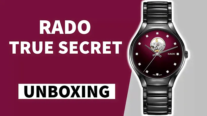 RADO True Secret R27107742 Unboxing