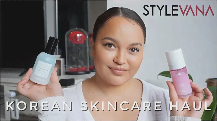 Korean Skincare Haul! - STYLEVANA REVIEWS!